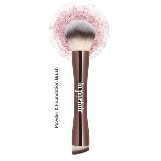 Double-Ended Kabuki Brush – La Parfait Cosmetics